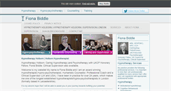 Desktop Screenshot of fionabiddle.co.uk